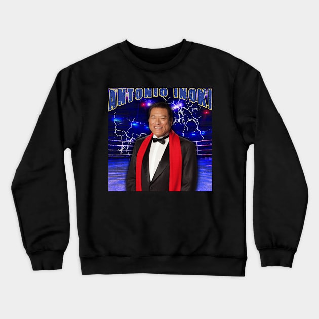 ANTONIO INOKI Crewneck Sweatshirt by Rofi Art